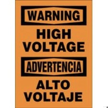Accuform BILINGUAL Safety Sign  SPANISH SBMELC326XT SBMELC326XT